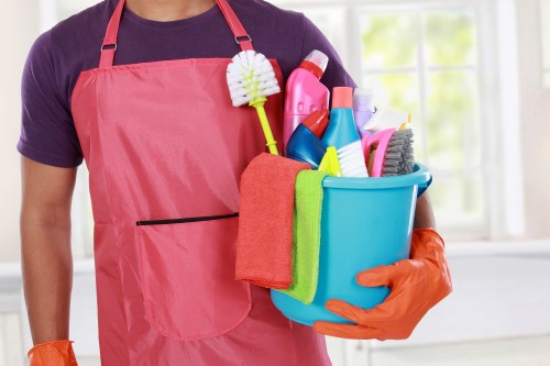 Professional house cleaning service in a Chelsea townhouse