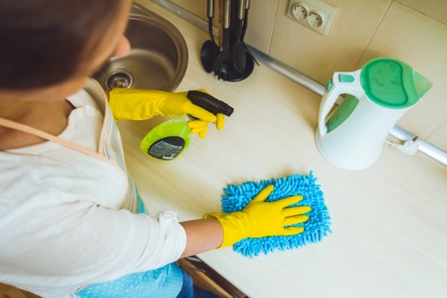 Local domestic cleaning arranged for a Chelsea apartment