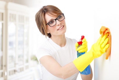 Commercial after builders cleaning in Chelsea for a refurbished local premises