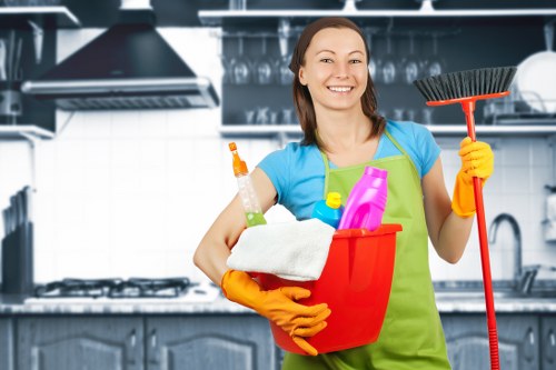Clean and refreshed Chelsea kitchen after deep cleaning