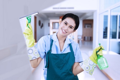 Chelsea office cleaning service in a modern workspace